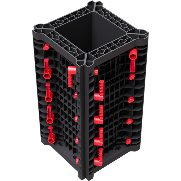 GEOTUB PANEL — опалубка для квадратних і прямокутних колон GEOTUB PANEL — опалубка для квадратних і прямокутних колон