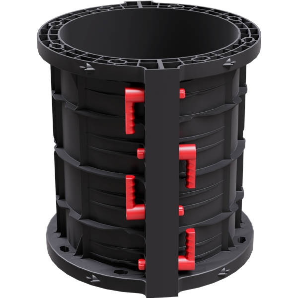 GEOTUB — пластикова опалубка для круглих колон GEOTUB — пластикова опалубка для круглих колон